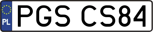 PGSCS84