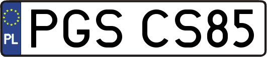 PGSCS85