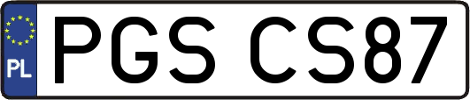 PGSCS87