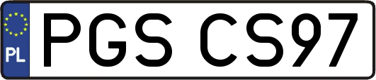 PGSCS97