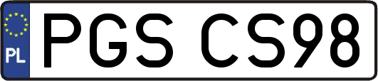 PGSCS98