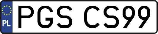 PGSCS99
