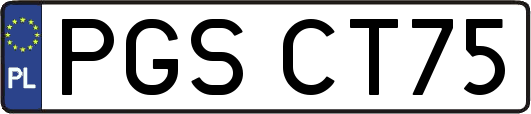 PGSCT75