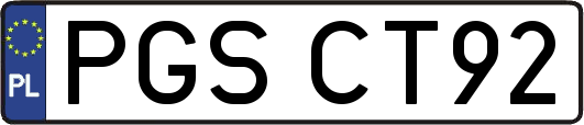 PGSCT92