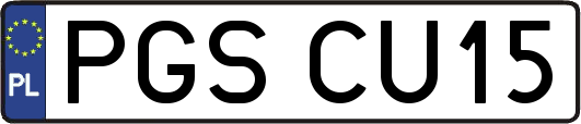 PGSCU15