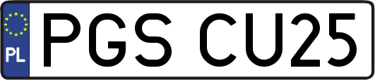 PGSCU25