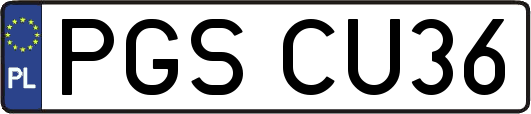 PGSCU36