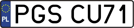 PGSCU71