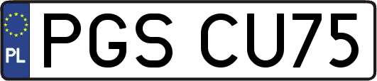 PGSCU75