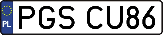 PGSCU86