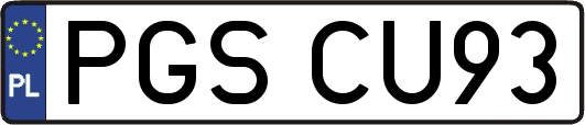 PGSCU93