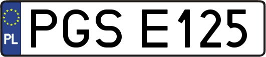 PGSE125