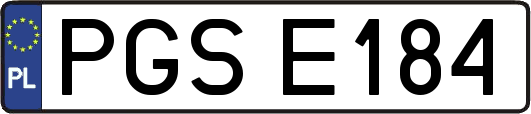 PGSE184
