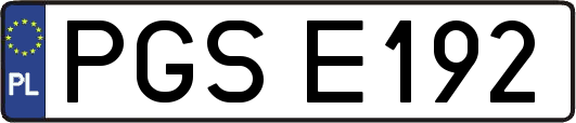 PGSE192