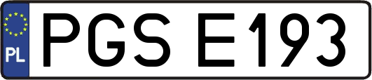 PGSE193