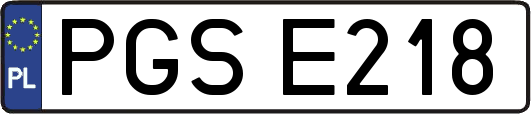 PGSE218