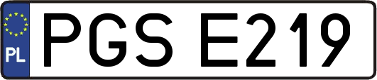 PGSE219