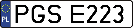 PGSE223