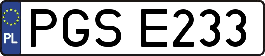 PGSE233