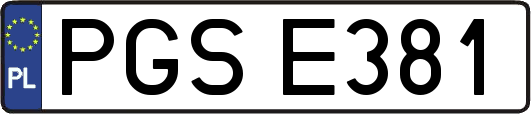 PGSE381