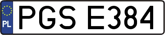 PGSE384
