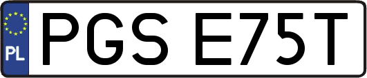 PGSE75T