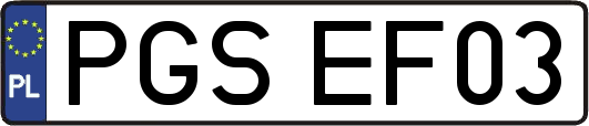 PGSEF03