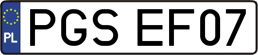 PGSEF07