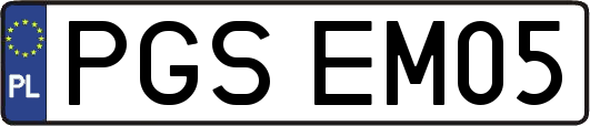PGSEM05