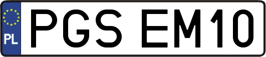 PGSEM10