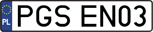 PGSEN03