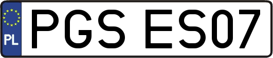 PGSES07
