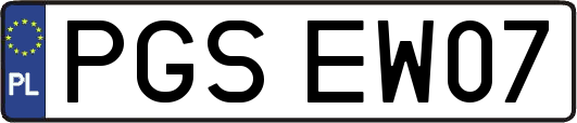 PGSEW07