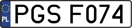 PGSF074