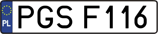 PGSF116