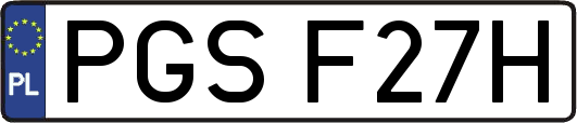 PGSF27H