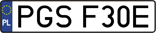 PGSF30E
