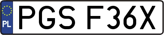PGSF36X