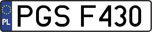 PGSF430