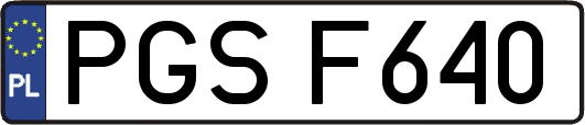 PGSF640