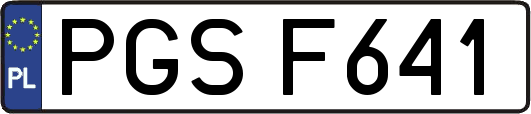 PGSF641