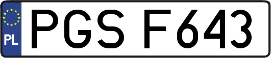 PGSF643
