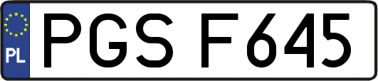 PGSF645