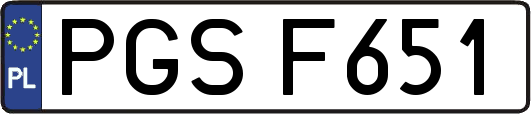 PGSF651