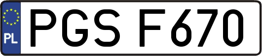 PGSF670