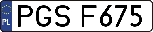 PGSF675