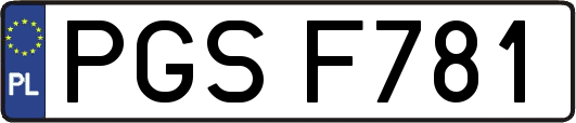 PGSF781