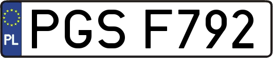 PGSF792