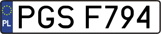 PGSF794