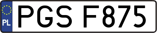 PGSF875